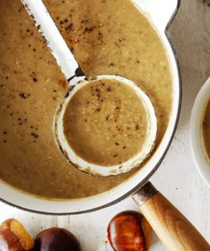 Parsnip And Chestnut Soup​