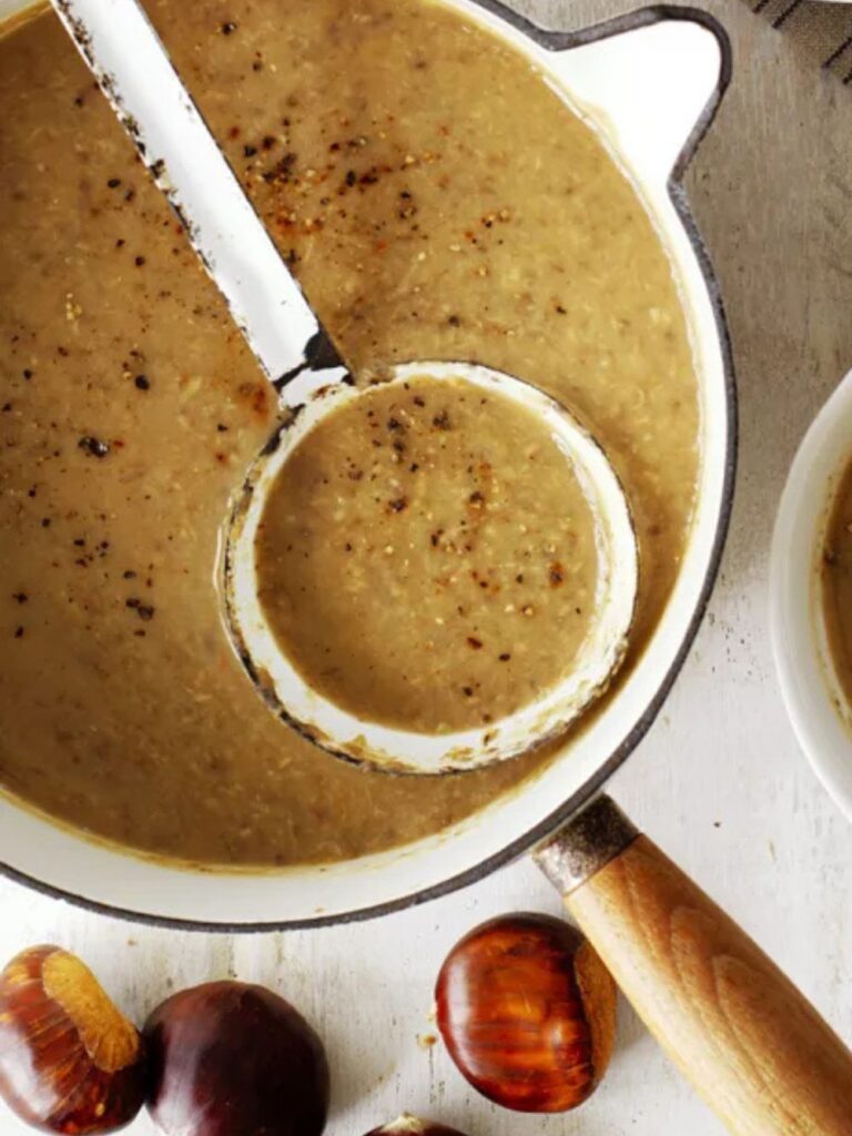 Parsnip And Chestnut Soup​