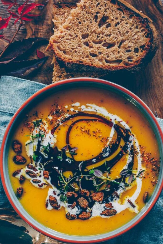 Pumpkin And Parsnip Soup​