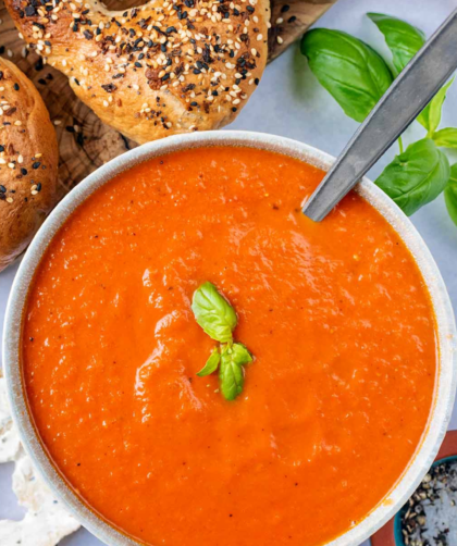 Quick Tomato Soup Recipe With Canned Tomatoes UK