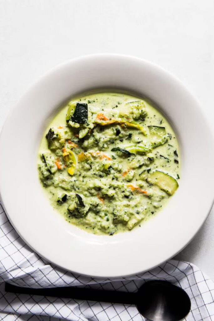 River Cafe Courgette Soup​