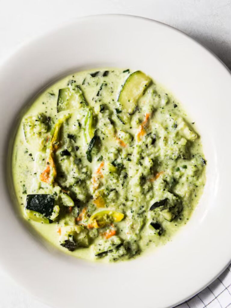 River Cafe Courgette Soup​