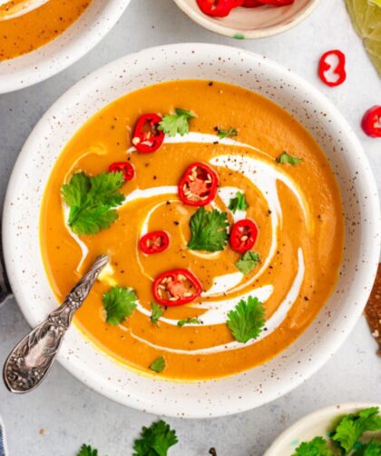 Sweet Potato Coconut & Chilli Soup​