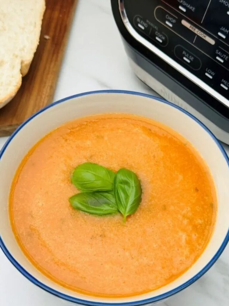 Tomato And Basil Soup In Soup Maker​