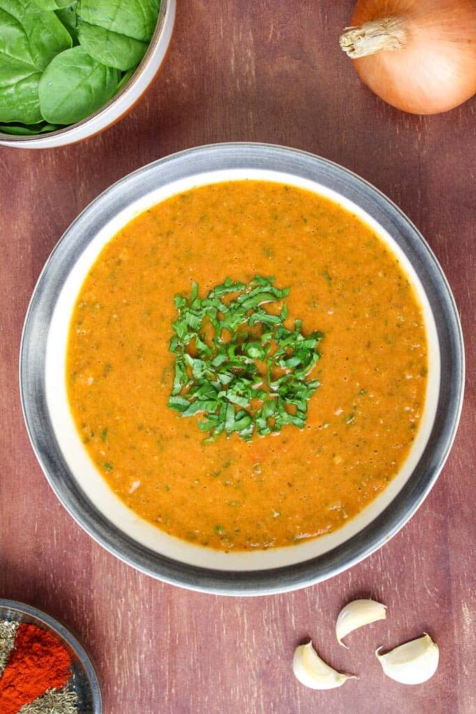 Tomato And Butter Bean Soup​