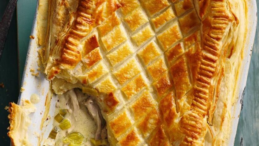 Jamie Oliver Chicken And Leek Pie With Puff Pastry​