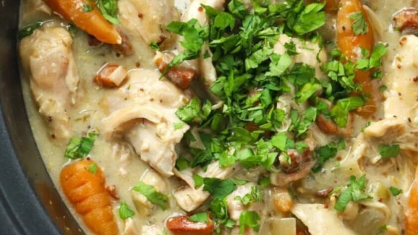 Jamie Oliver Slow Cooker Chicken Casserole