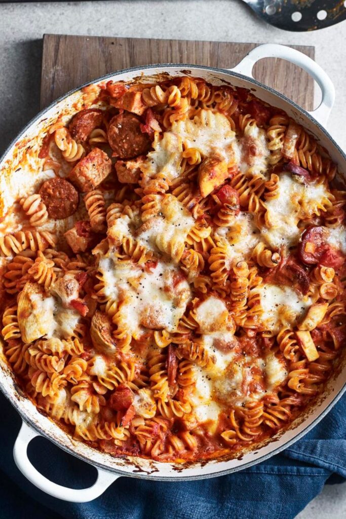 Jamie Oliver​ Chicken And Chorizo Pasta