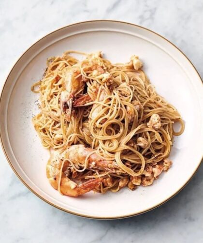 Jamie Oliver 5 Ingredients Prawn Pasta