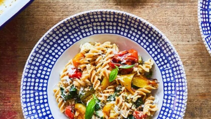 Jamie Oliver Baked Ricotta And Veg Pasta