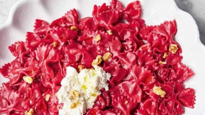 Jamie Oliver Beetroot And Ricotta Pasta 