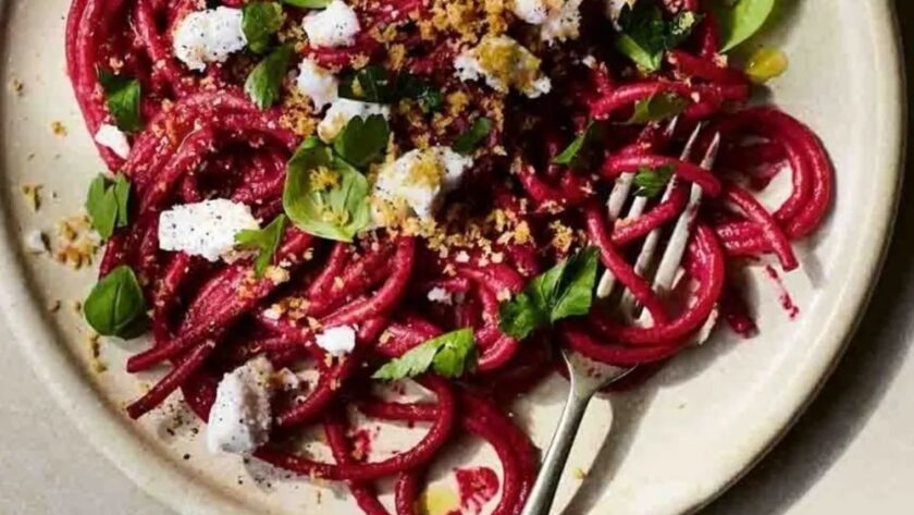 Jamie Oliver Beetroot Pasta