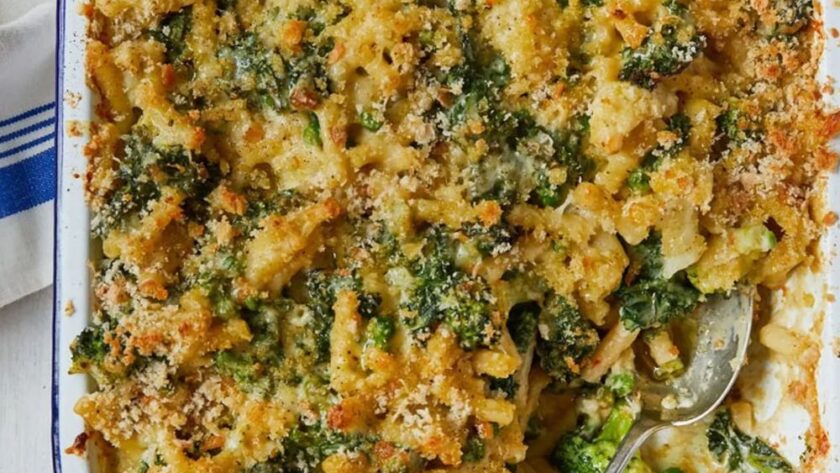 Jamie Oliver Broccoli Pasta Bake