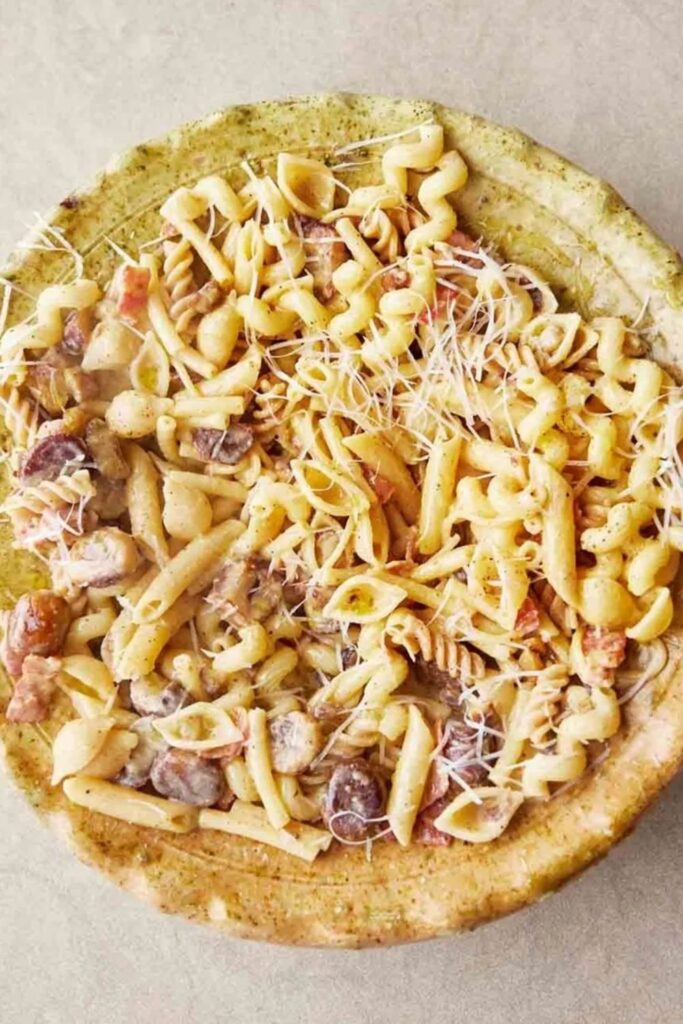 Jamie Oliver Chestnut Carbonara Pasta