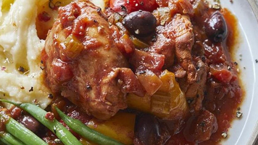 Jamie Oliver Chicken Cacciatore Slow Cooker