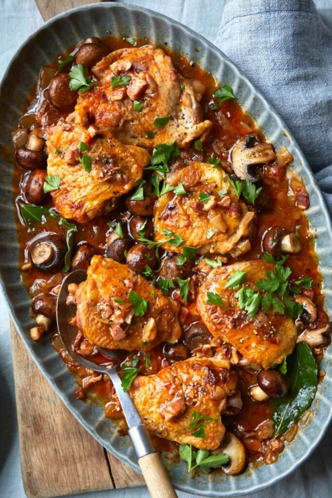 Jamie Oliver Chicken Chasseur Slow Cooker