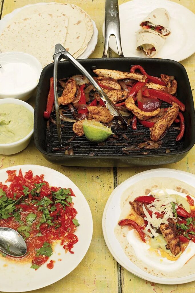 Jamie Oliver Chicken Fajitas