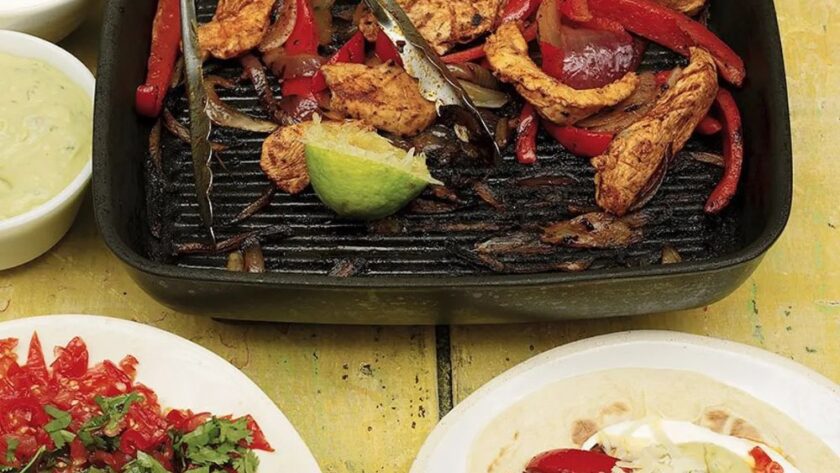 Jamie Oliver Chicken Fajitas