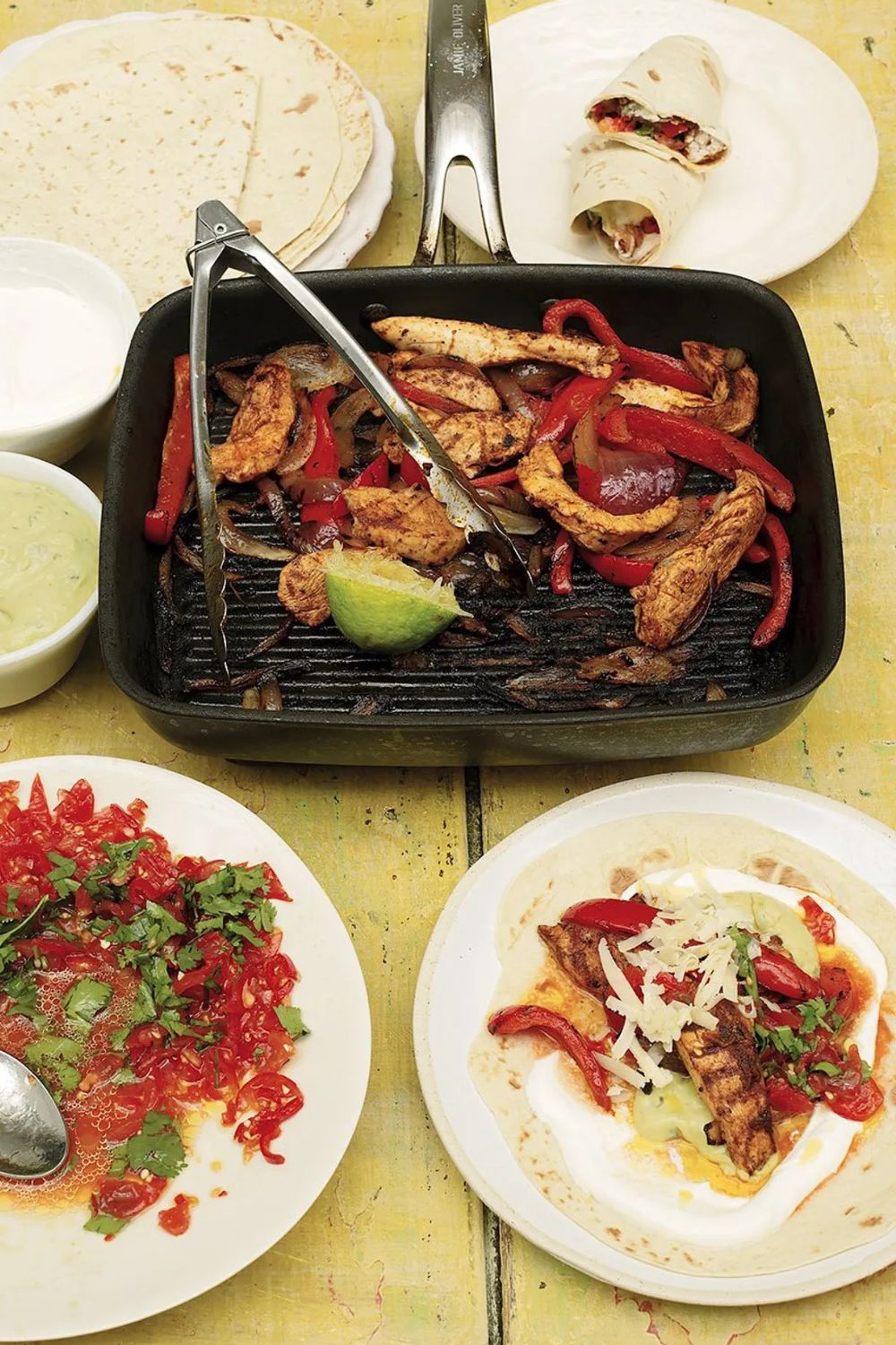 Jamie Oliver Chicken Fajitas