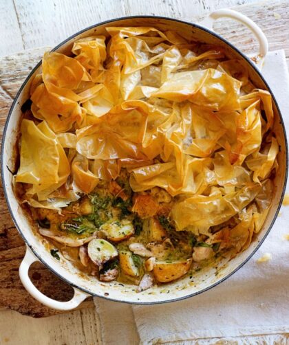 Jamie Oliver Chicken Filo Pie