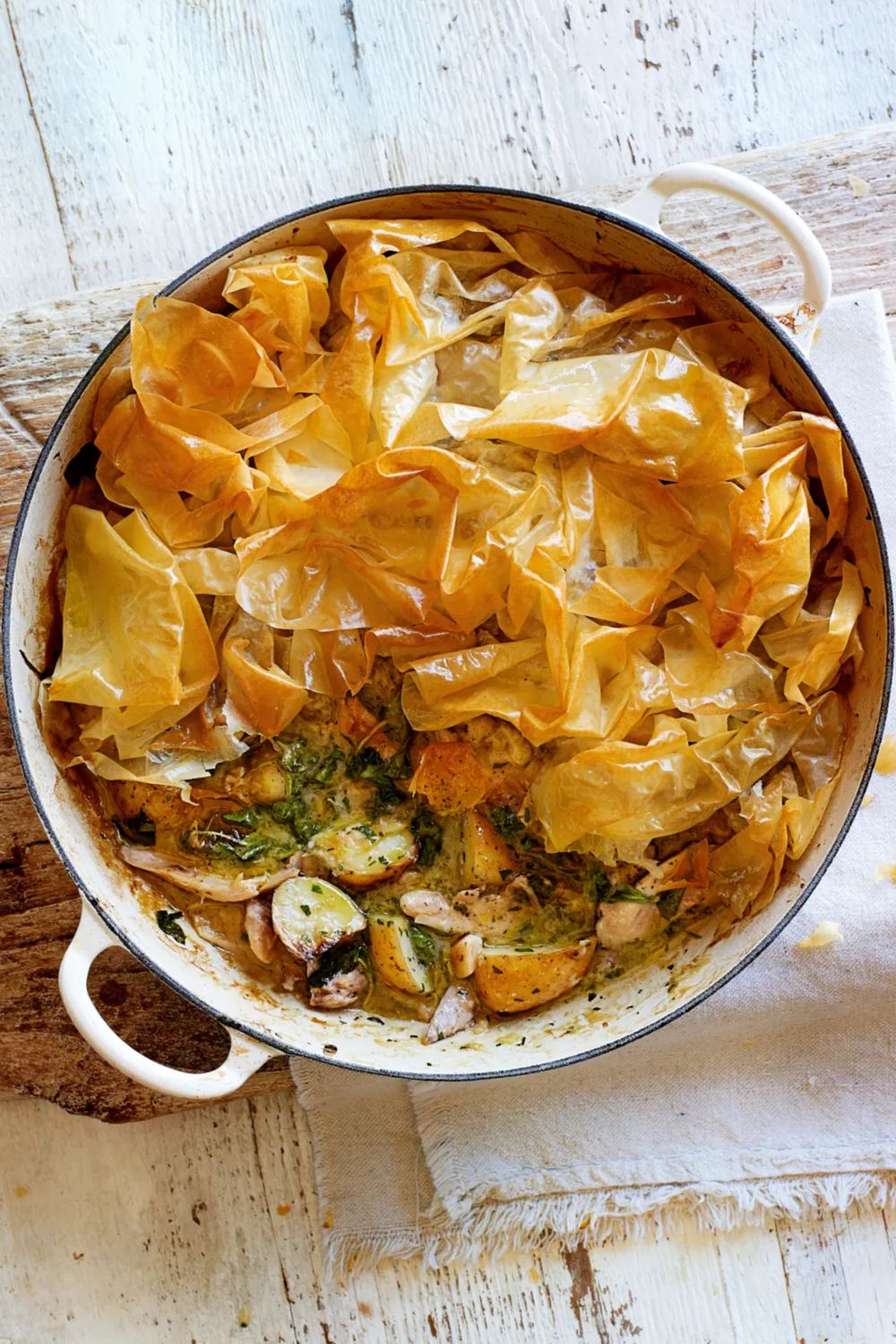 Jamie Oliver Chicken Filo Pie