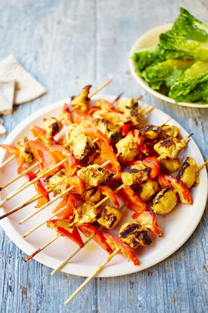 Jamie Oliver Chicken Kebabs