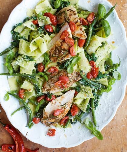 Jamie Oliver Chicken Pesto Pasta