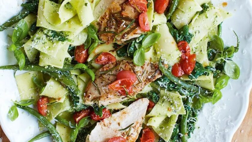 Jamie Oliver Chicken Pesto Pasta