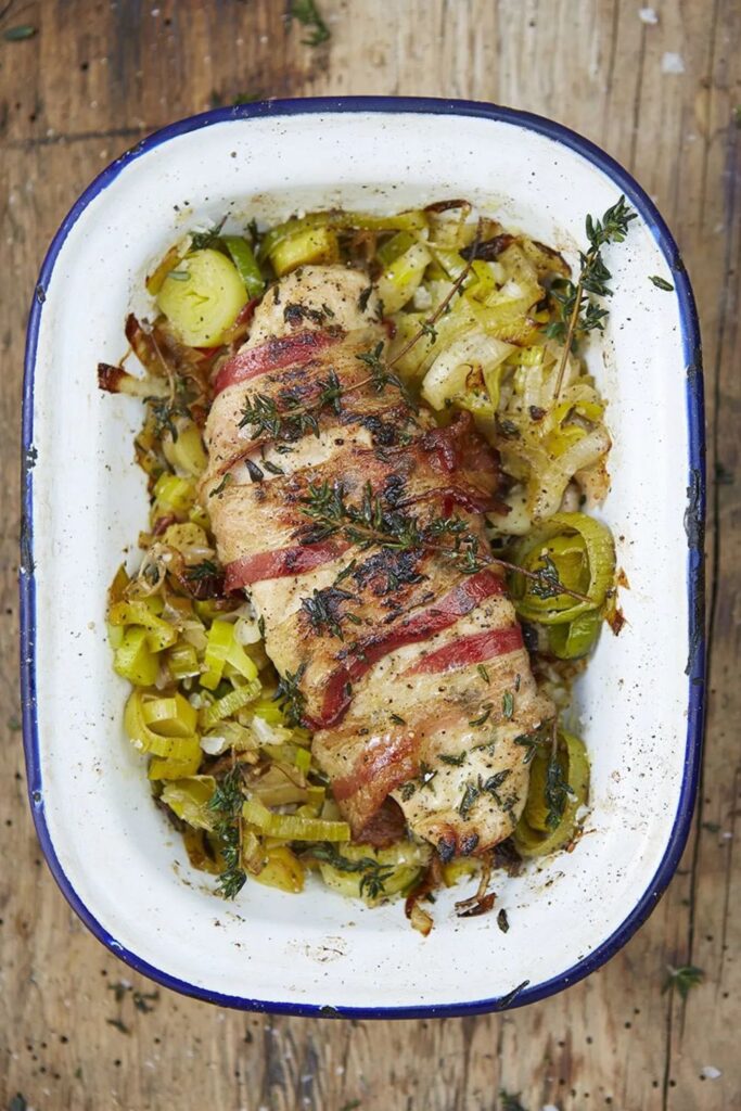 Jamie Oliver Chicken Wrapped In Bacon