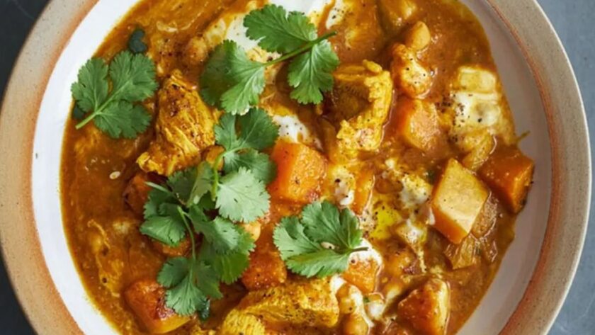 Jamie Oliver Chicken and Chickpea Curry