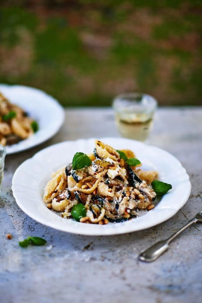 Jamie Oliver Courgette Pasta