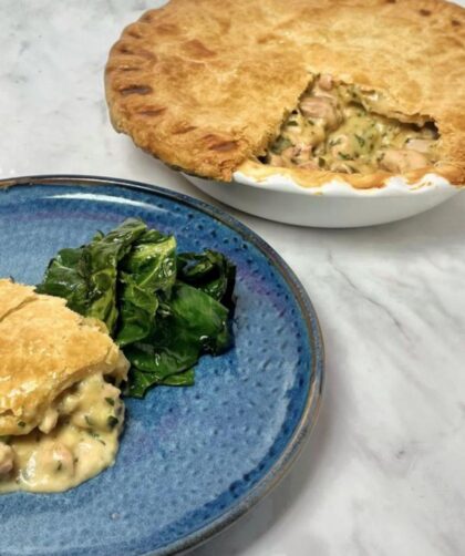 Jamie Oliver Crème Fraîche Chicken Pie