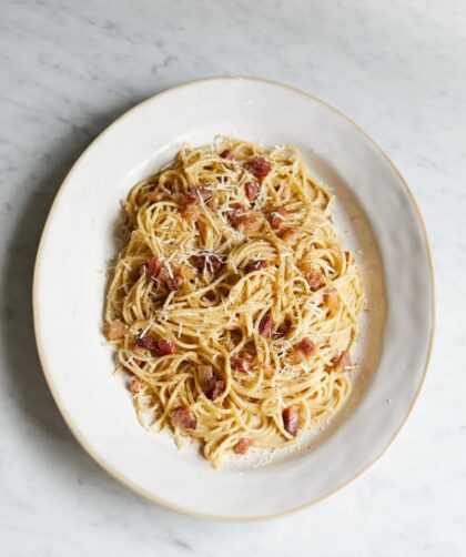 Jamie Oliver Easy Carbonara Pasta Recipe