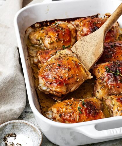 Jamie Oliver Honey and Mustard Chicken Recipe