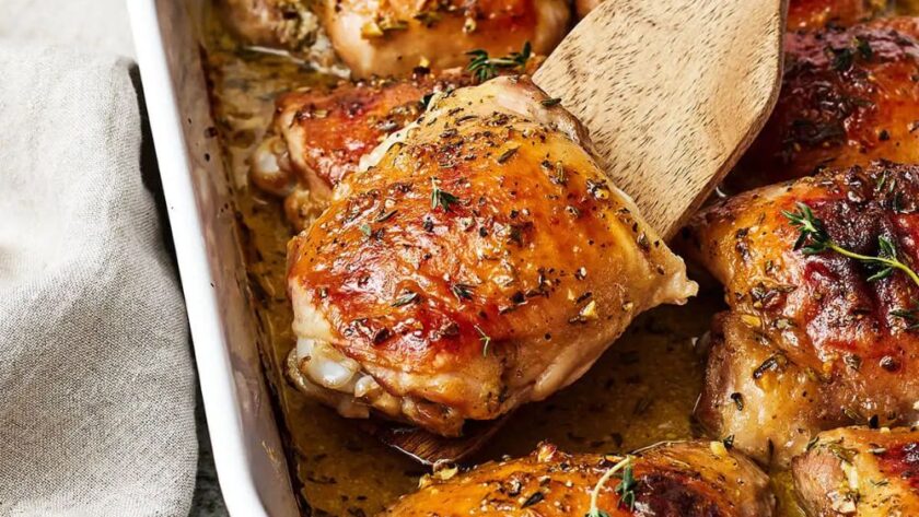 Jamie Oliver Honey and Mustard Chicken Recipe