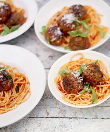 Jamie Oliver Meatball Pasta