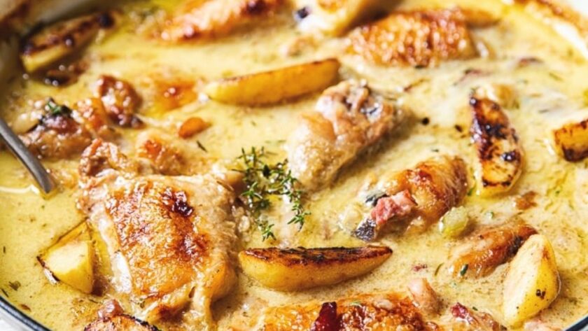 Jamie Oliver Normandy Chicken