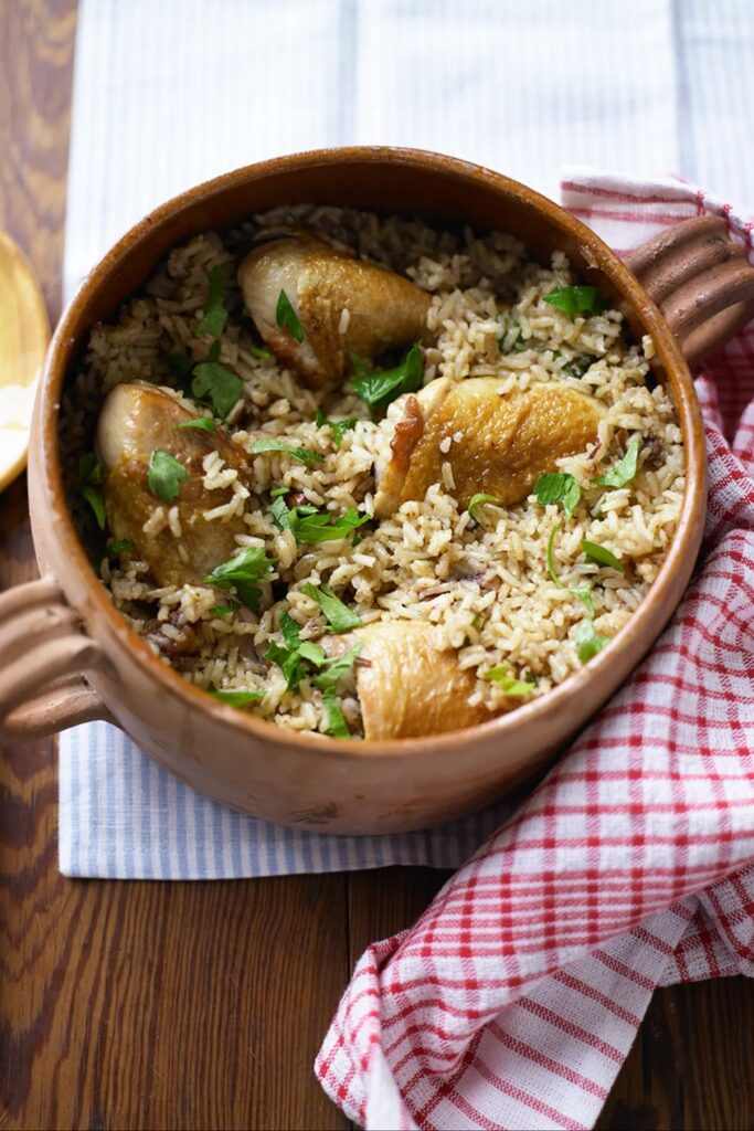 Jamie Oliver One Pot Chicken and Rice