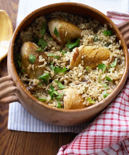 Jamie Oliver One Pot Chicken and Rice