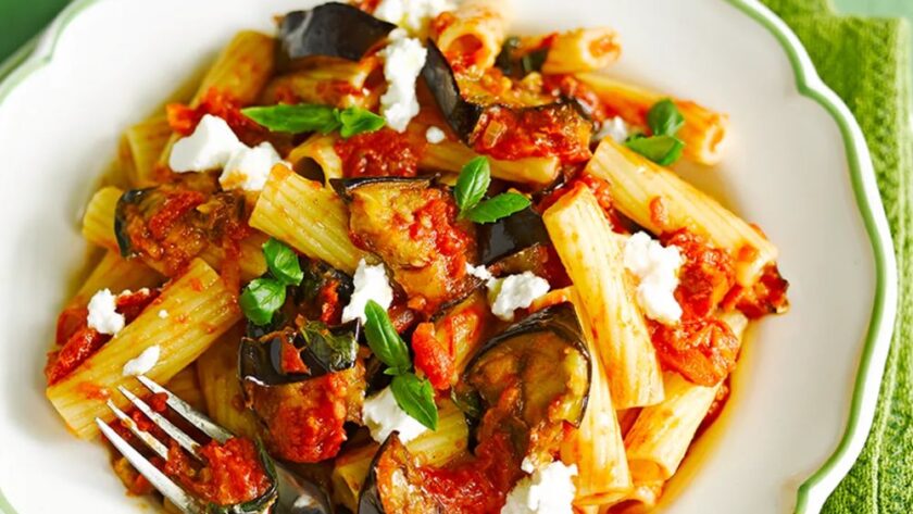 Jamie Oliver Pasta Aubergine