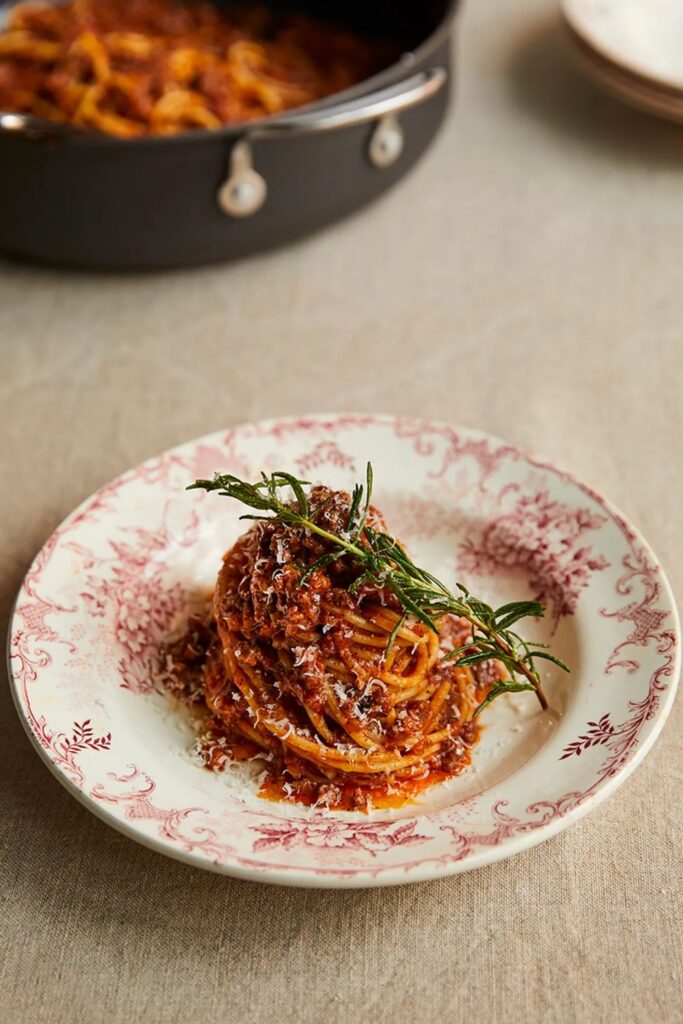 Jamie Oliver Pasta Bolognese