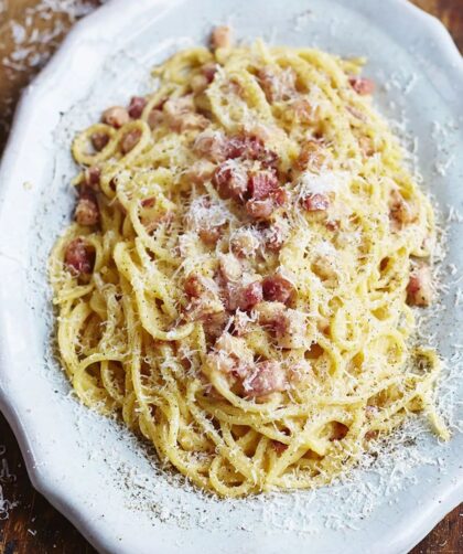 Jamie Oliver Pasta Carbonara