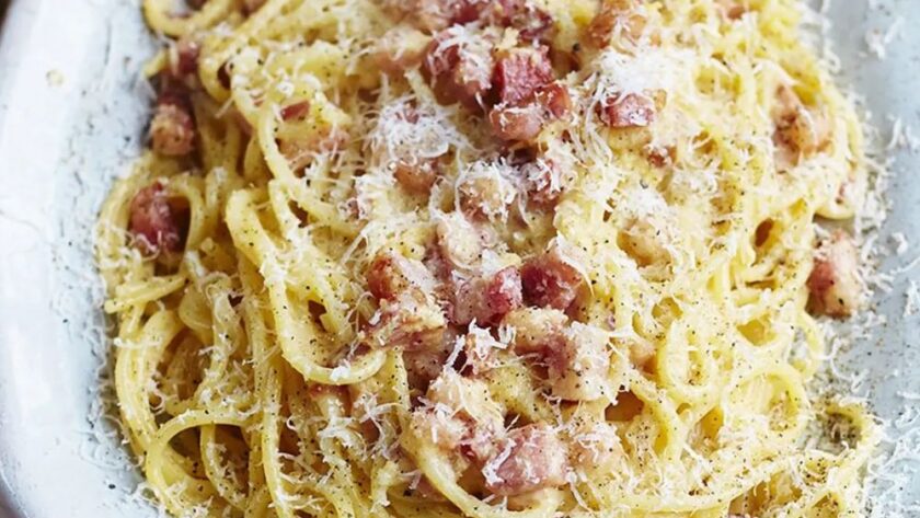 Jamie Oliver Pasta Carbonara