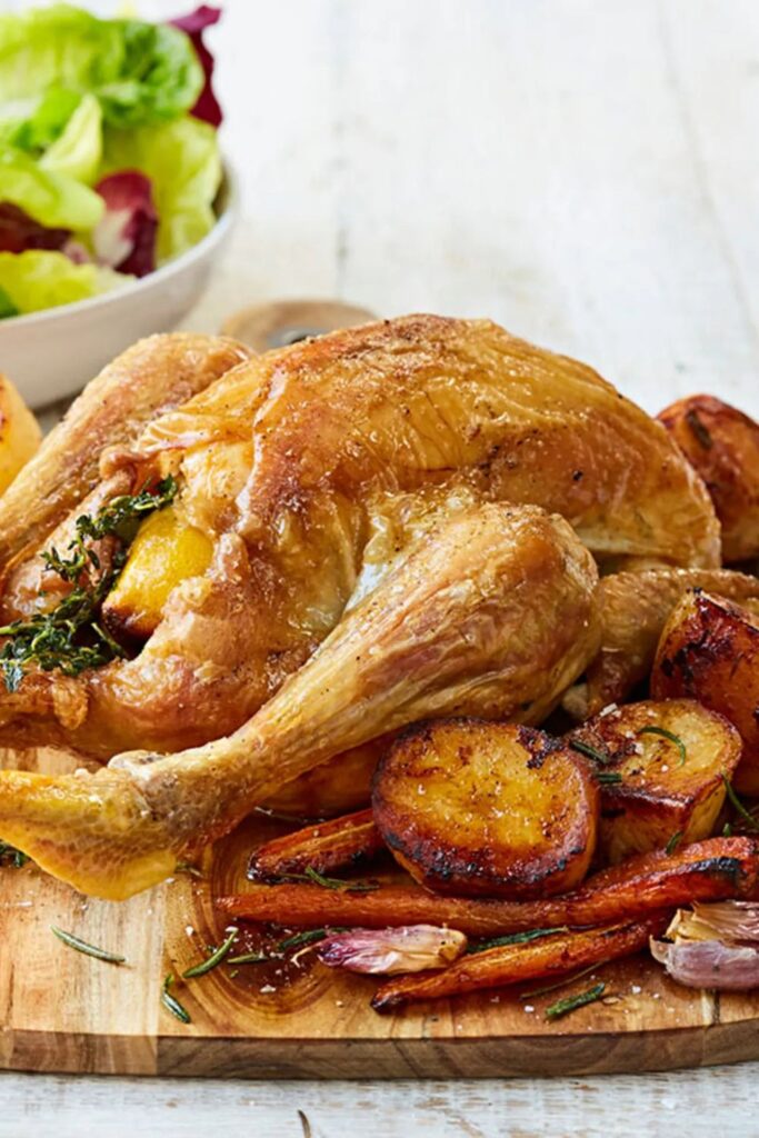 Jamie Oliver Roast Chicken And Vegetables​