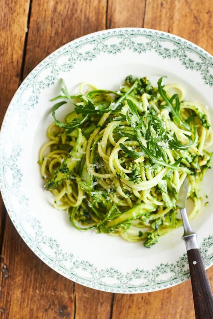 Jamie Oliver Rocket And Pistachio Pesto Pasta