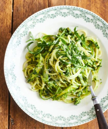 Jamie Oliver Rocket And Pistachio Pesto Pasta