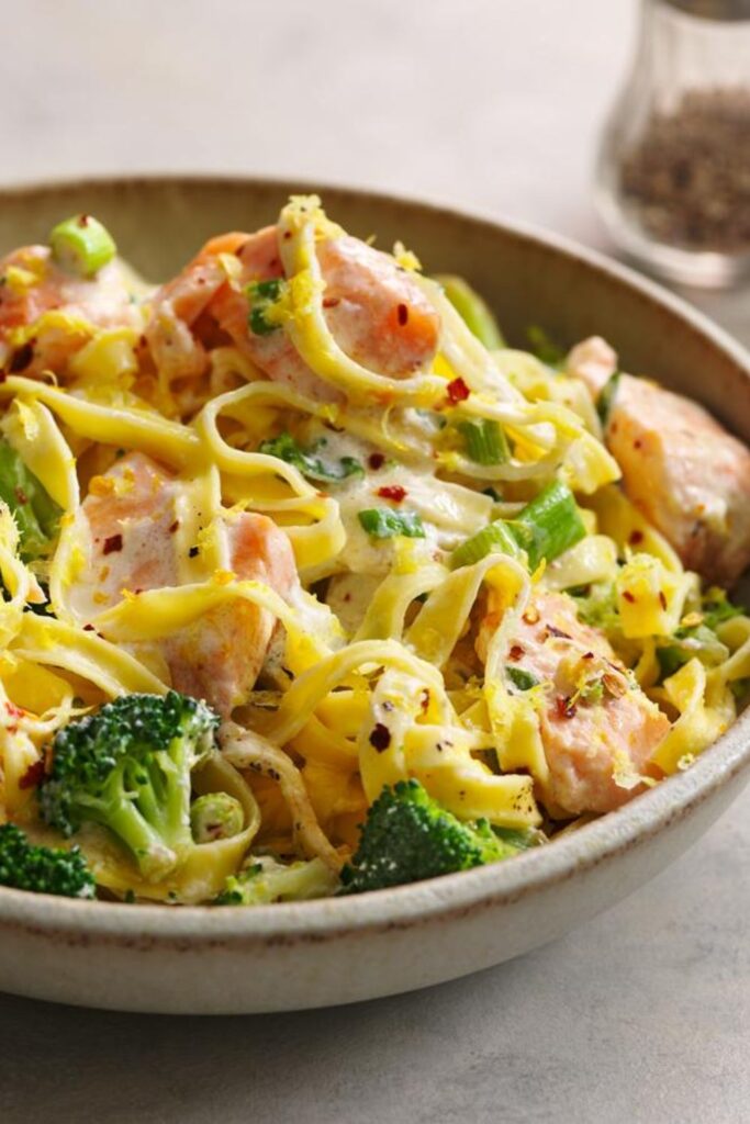 Jamie Oliver Salmon And Broccoli Pasta