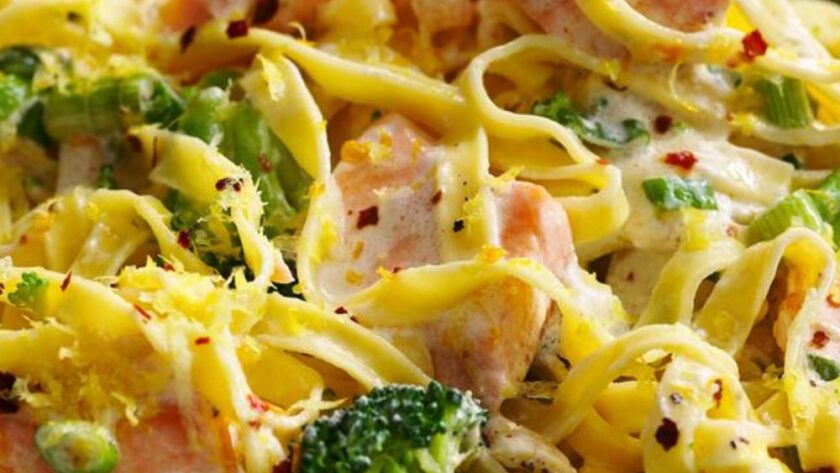 Jamie Oliver Salmon And Broccoli Pasta