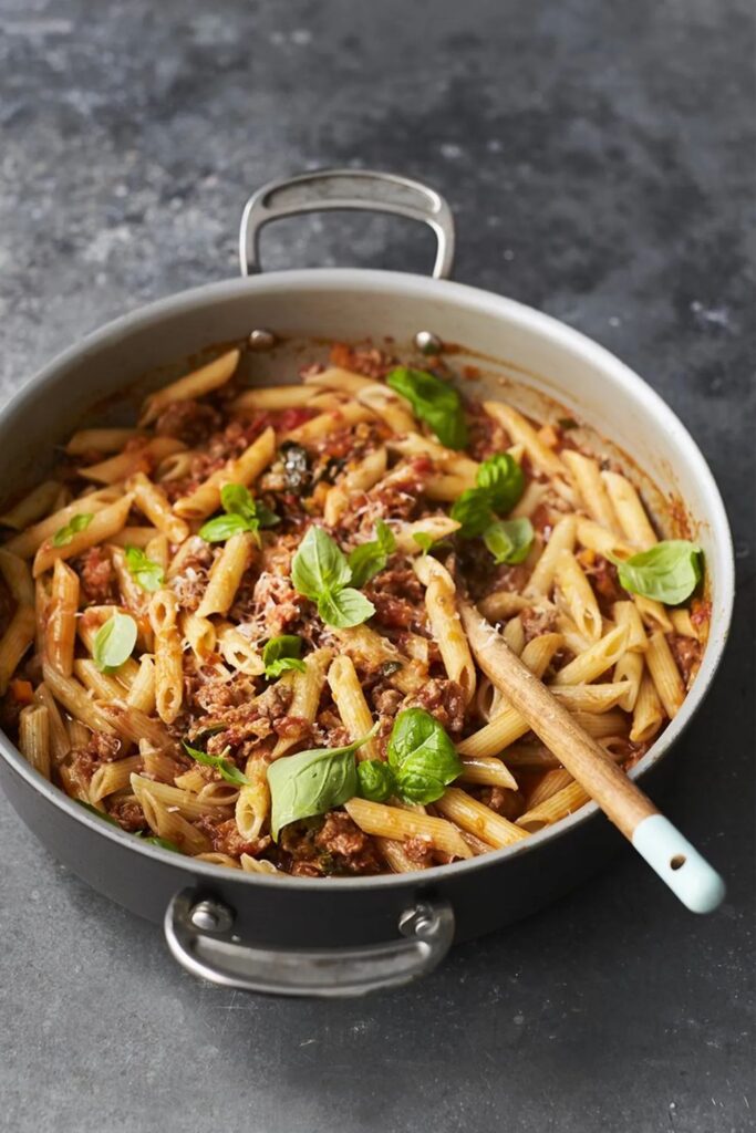 Jamie Oliver Sausage Tomato Pasta