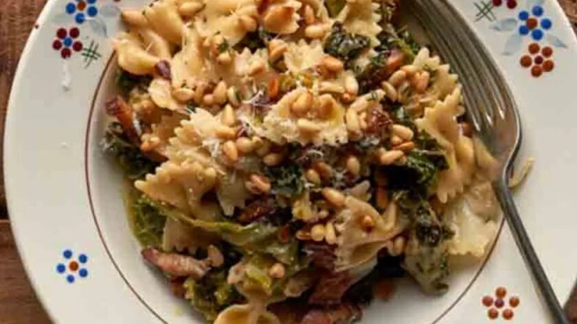 Jamie Oliver Savoy Cabbage Pasta